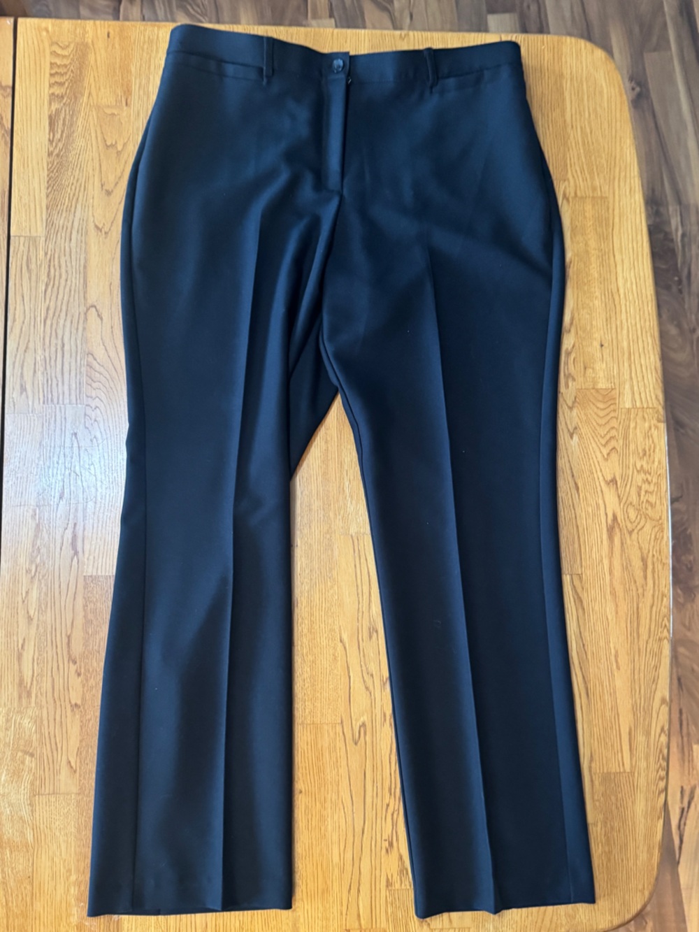 Tribal Black Wide Leg Dress Pants 12P